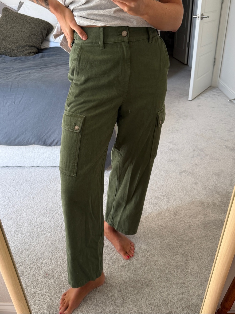 J. Crew Relaxed cargo pant in heavyweight twill